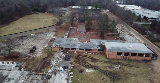 Demolition of St. Joseph's Village