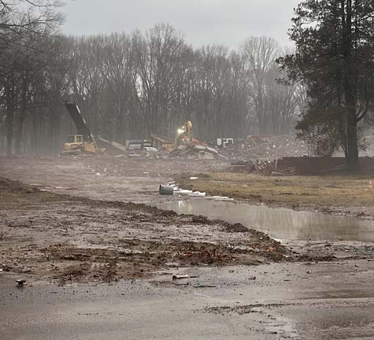 Demolition of St. Joseph's Village
