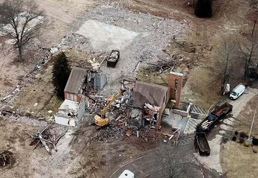 Demolition of St. Joseph's Village