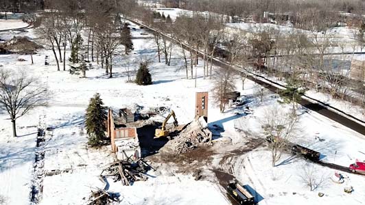 Demolition of St. Joseph's Village