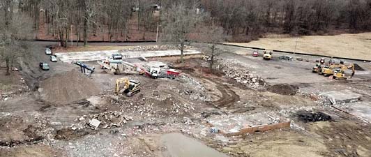 Demolition of St. Joseph's Village